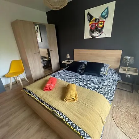 - Le Refuge Colmarien - 5 Personnes 아파트 *